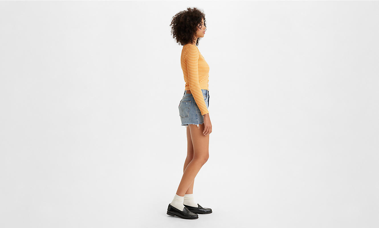 Levis 501 short 56327-0314 Color: Camp Point - Medium Wash
