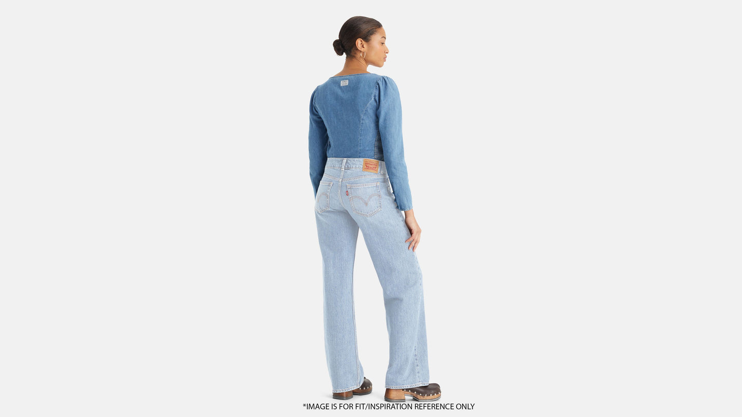Levis Superlow loose abraided art jean a7498-0007