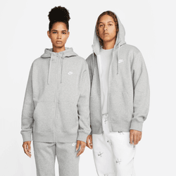 Nike nsw Club zip hoody bv2645-063 & fn3861 grey