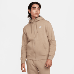 Nike nsw Club zip hoody bv2645-247 tan