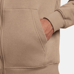 Nike nsw Club zip hoody bv2645-247 tan