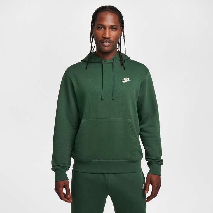 Green nike pullover on sale