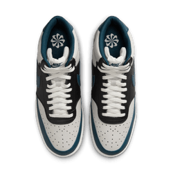 Nike mens court vision mid dn3577-004 grey & black & green