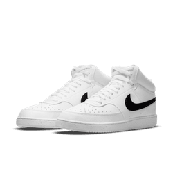 Nike mens court vision mid dn3577-101 white & black