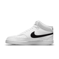 Nike mens court vision mid dn3577-101 white & black
