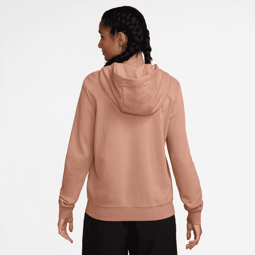 Nike womens zip hoody dq5471-688 peach