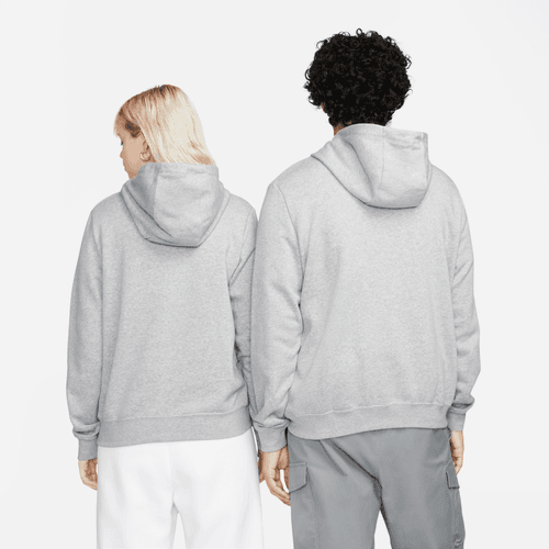 Nike sportswear club fleece hoody dq5793-063 grey