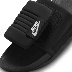 Nike womens off court adjustable slide dv1033-002 all black