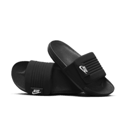 Nike womens off court adjustable slide dv1033-002 all black