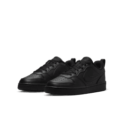 Nike youth court borough low recraft dv5457-002 all black