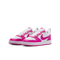 Nike youth court borough low recraft dv5456 -123 white & pink