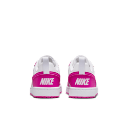 Nike youth court borough low recraft dv5456 -123 white & pink