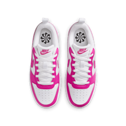 Nike youth court borough low recraft dv5456 -123 white & pink