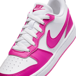 Nike youth court borough low recraft dv5456 -123 white & pink