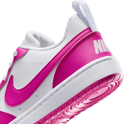 Nike youth court borough low recraft dv5456 -123 white & pink