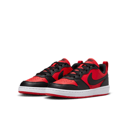 Nike youth court borough low recraft dv5456 -600 red & black