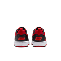 Nike youth court borough low recraft dv5456 -600 red & black