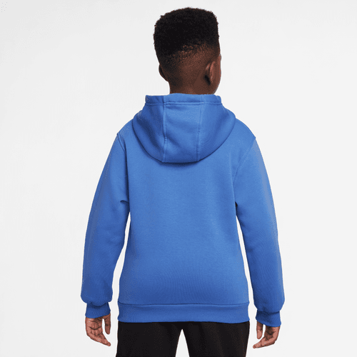 Nike nsw club fleece hoody fd3000-411 blue