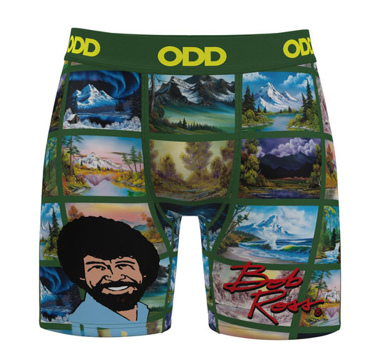 Odd Sox Paintings By Bob Ross - Mens Boxer Briefs 10087