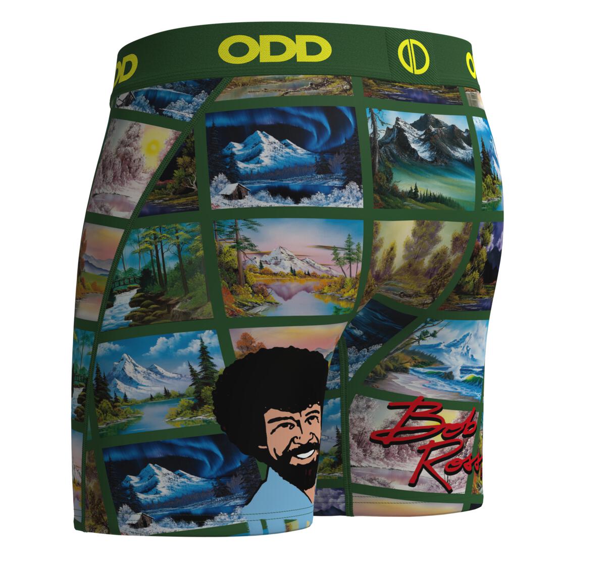 Odd Sox Paintings By Bob Ross - Mens Boxer Briefs 10087