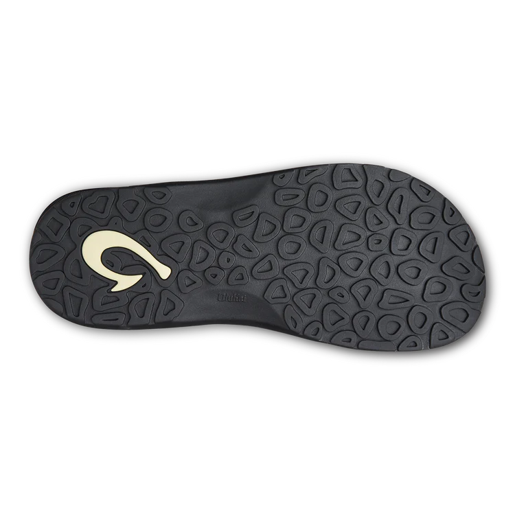 Olukai mens Ohana flip slop sandal 10110-4042 black