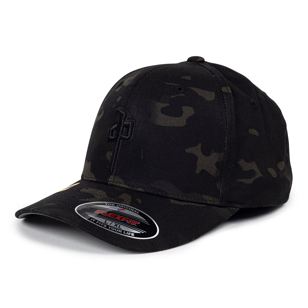 RDS flexfit og puffy hat black camo