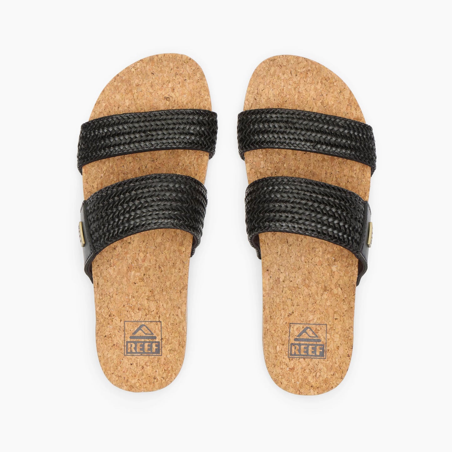 Reef vista braid sandal cj7123blkt black & tan