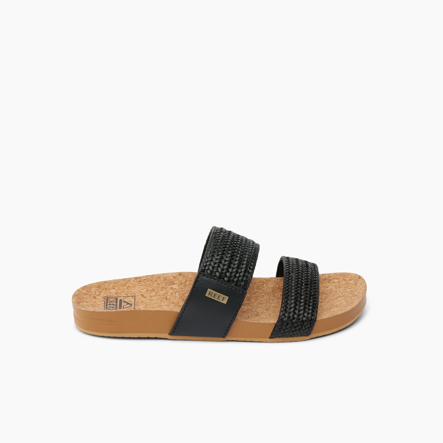 Reef vista braid sandal cj7123blkt black & tan