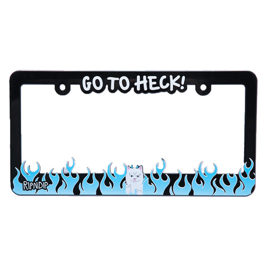 Rip N Dip Licence Plate Frame Go To Heck rnd9200