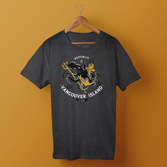 Republic of Vancouver Island Anchor Tshirt