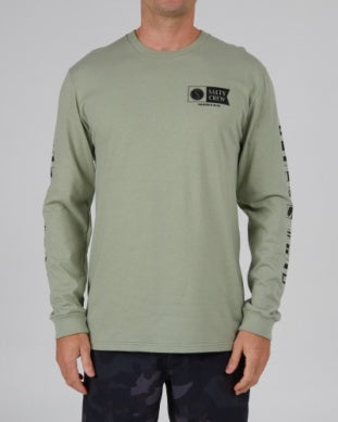 Salty Crew Alpha longsleeve tshirt 20135143 light sage
