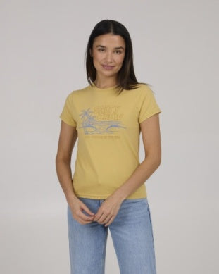 Salty Crew A frame tshirt 20035805w dusty gold