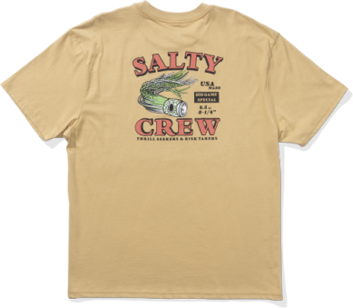 Salty Crew lured classic tshirt 20035819 khaki