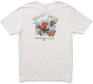 Salty Crew old school vintage tshirt 20035822 off white