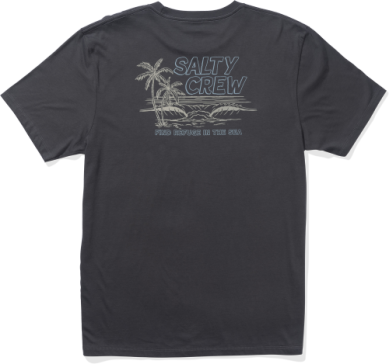 Salty Crew a frame tshirt 20035825 charcoal