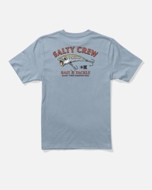Salty crew youth snag it tshirt 20035915y blue fog