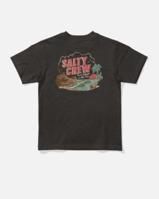 Salty Crew toddler shipwrecks tshirt 20035925td black