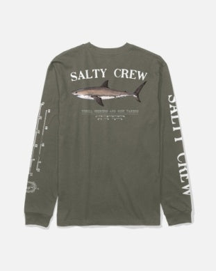 Salty Crew bruce longsleeve tshirt 20135070 olive
