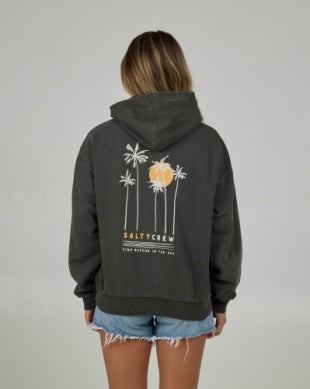 Salty Crew womens palms hoody 20335402w faded black