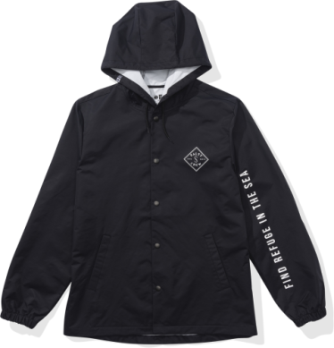 Salty Crew tippet snap front jacket