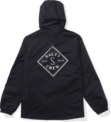 Salty Crew tippet snap front jacket
