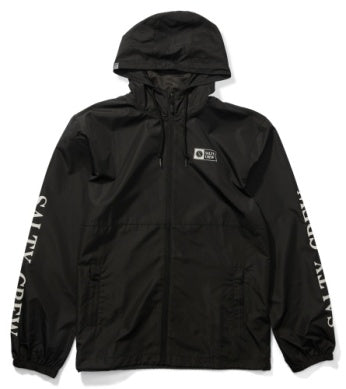 Salty Crew surface windbreaker jacket 20935100 black