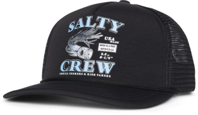 Salty Crew big game trucker hat 35035621 black