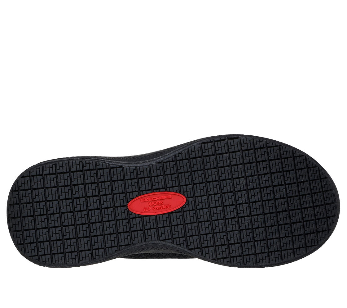 Skechers Slip-ins Work: womens Summits SR - Enslee 108144bbk all black regular and wide width