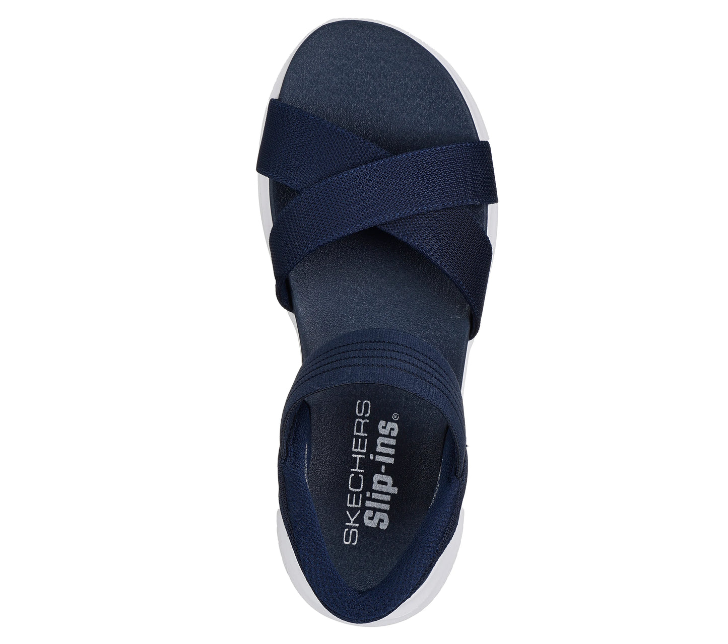 Skechers ultra flex slip in sandal 11997nvy navy