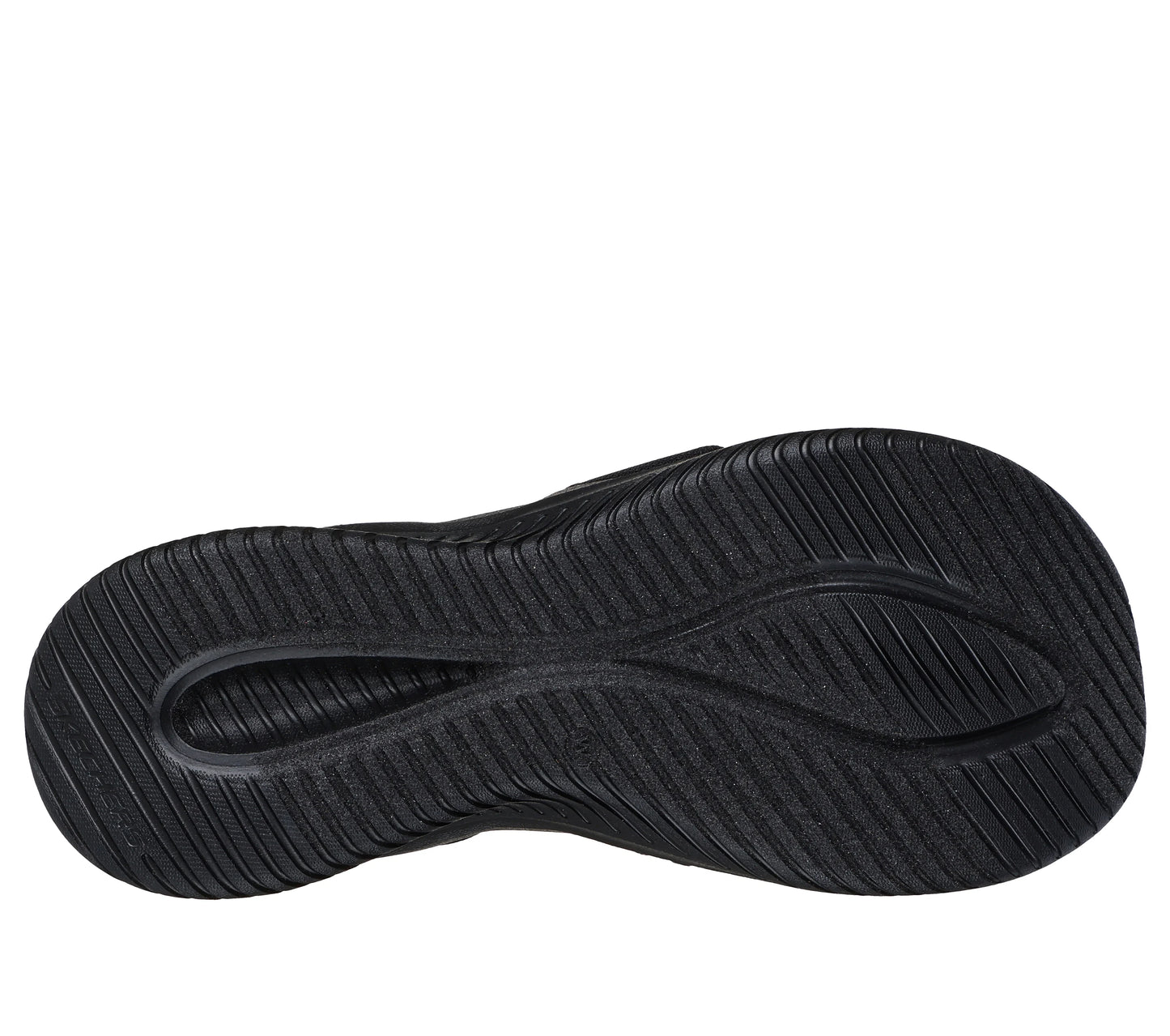 Skechers ultra flex slip in sandal 11997bbk all black