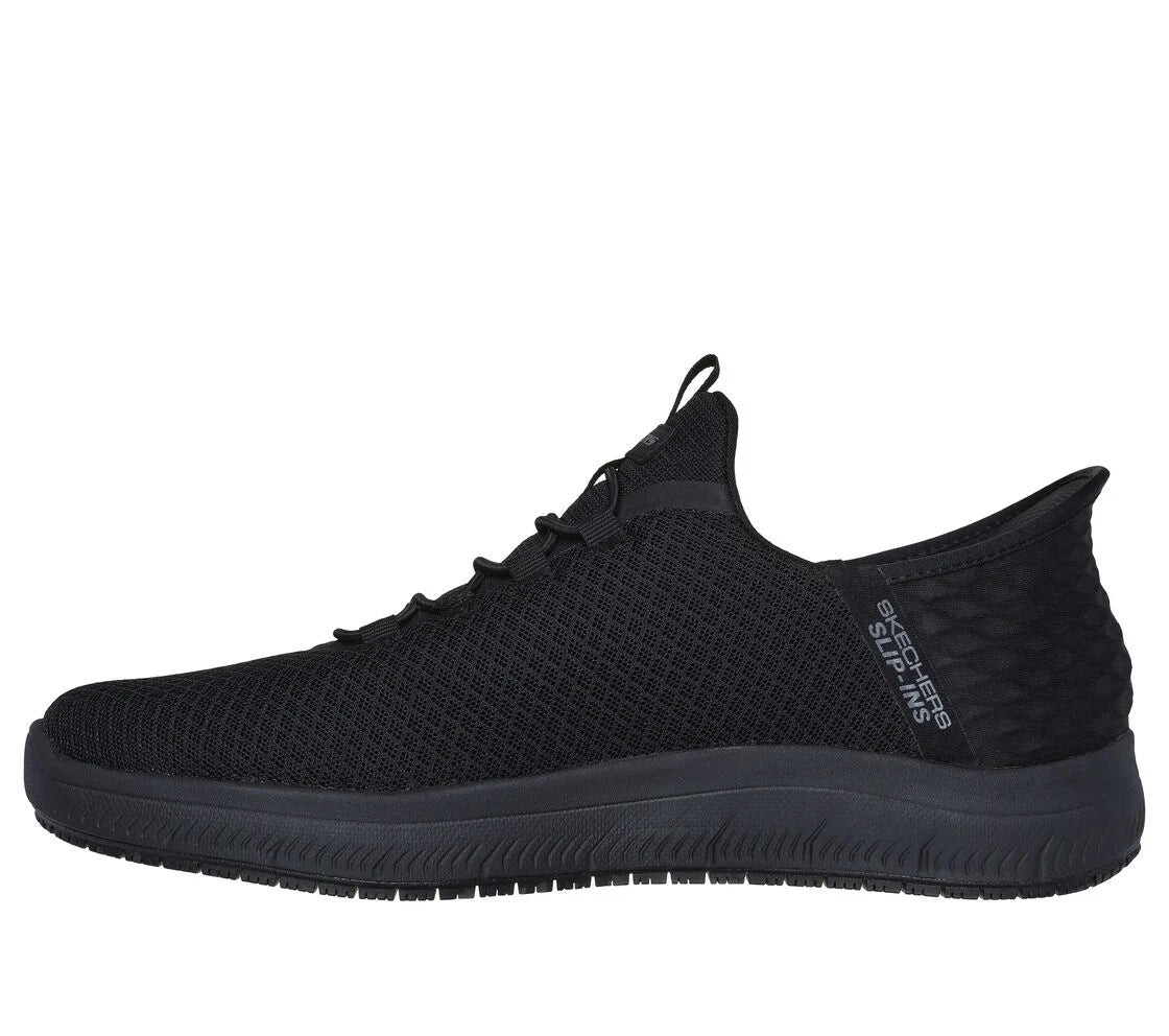 Skechers Slip-ins Work Slip-Resistant: Summits - Colsin 200205bbk WIDE
