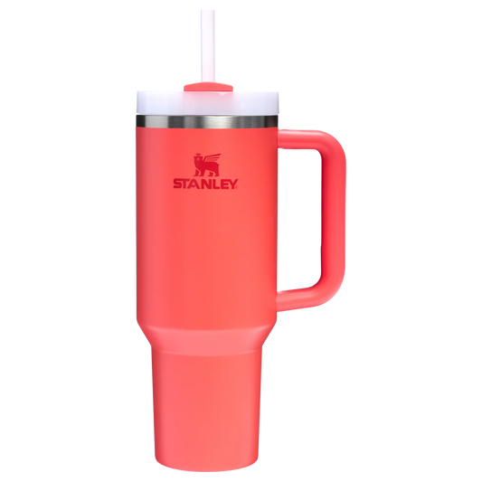 Stanley The Quencher H2.0 FlowState™ 40oz Tumbler 10-10824 hot coral