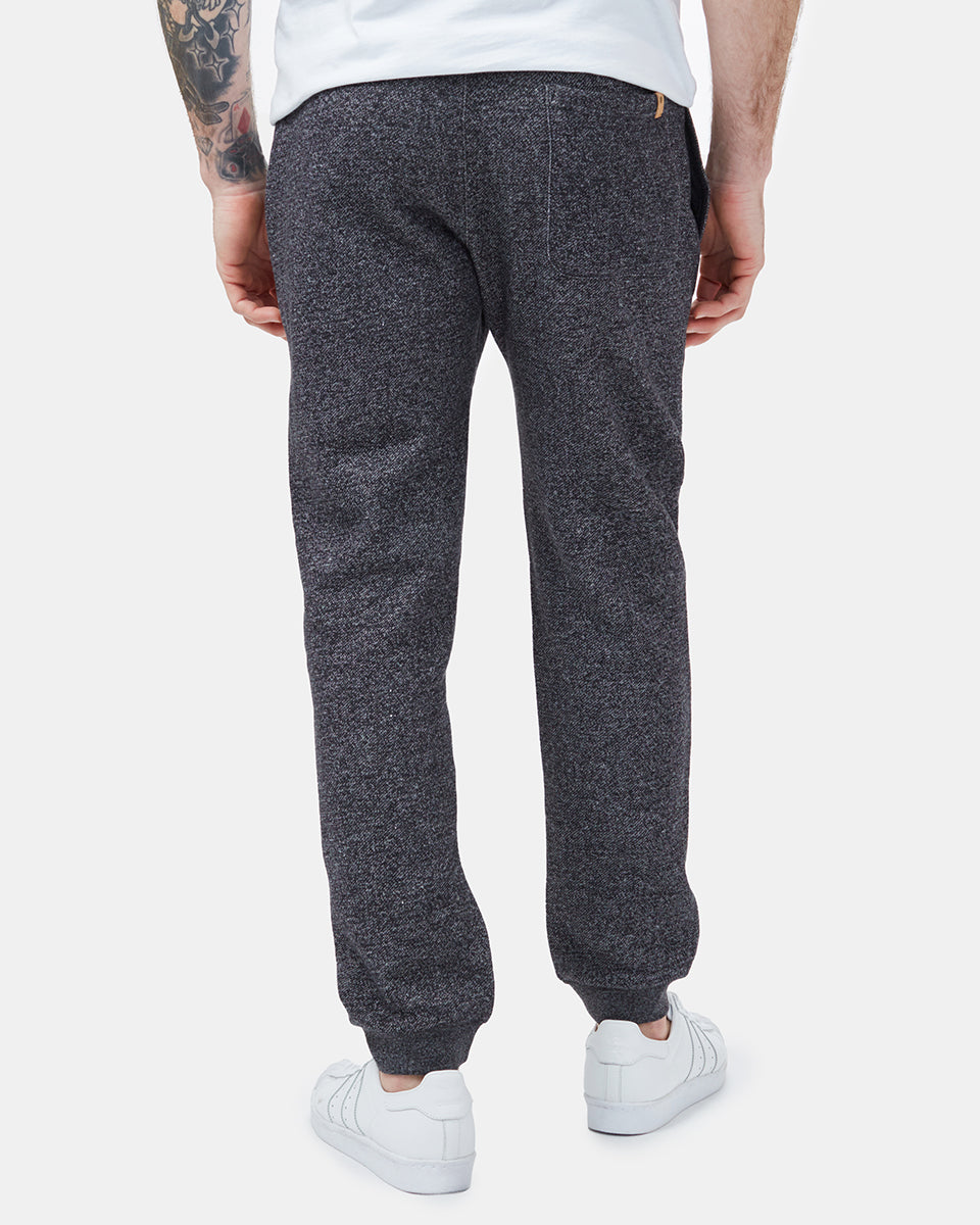 Ten Tree Atlas sweatpant tcm1471 mblk marled black