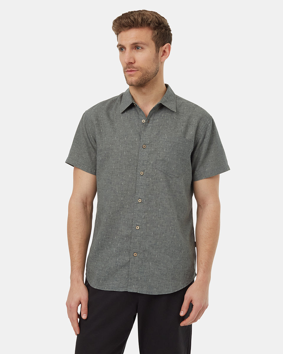 Ten tree small tree mancos short sleeve shirt tcm4227-3290 light urban green